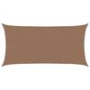 vidaXL Sunshade Sail Rectangular 2.5 x 6 m HDPE Taupe