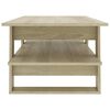 vidaXL Coffee Table Sonoma Oak 110x55x42 cm Engineered Wood