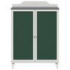 vidaXL Cabinet with Two Doors and Chalkboard Front ROROS