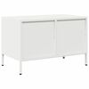 vidaXL TV Cabinet White 68x39x43.5 cm Cold-rolled Steel