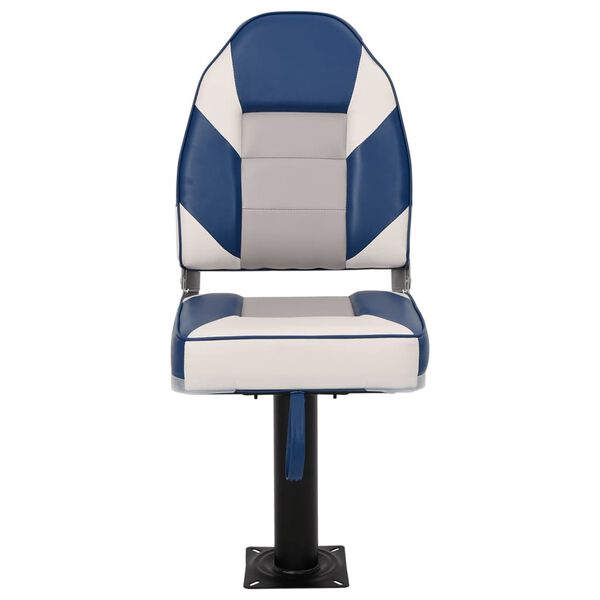 vidaXL Boat Seat with Pedestal 360&deg; Rotatable