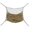 vidaXL Hay Nets 2 pcs Rectangular Black 90x60 cm PP