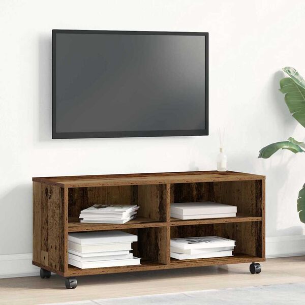 vidaXL TV Cabinet Brown 90 x 35 x 40.5 cm Engineered wood
