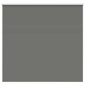 vidaXL Roller Blind Blackout Grey 145x150 cm Fabric Width 141.6 cm Polyester