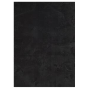 vidaXL Rug HUARTE Short Pile Soft and Washable Black 160x230 cm