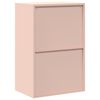vidaXL Storage Cabinet Pink 60 x 40 x 90 cm Steel