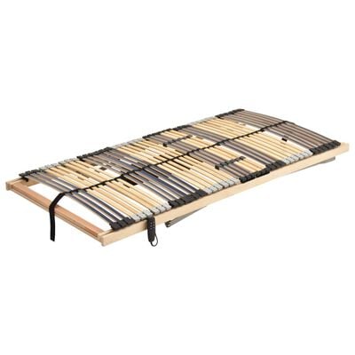 vidaXL Electrical Slatted Bed Base with 42 Slats 7 Zones 100x200 cm