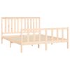 vidaXL Bed Frame without Mattress 160x200 cm Solid Wood Pine