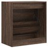vidaXL Shoe Cabinet Brown Oak 60x34x63.5 cm Engineered Wood