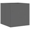 vidaXL Foldable Storage Boxes 10 pcs Grey 32x32x32 cm Non-woven Fabric