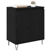 vidaXL Sideboard Black Oak 60 x 35 x 70 cm Engineered Wood