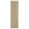 vidaXL Shoe Cabinet Sonoma Oak 60x34x116 cm Engineered Wood