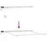 vidaXL Retractable Awning with Manual 350 x 250 cm Fabric