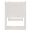 vidaXL Planter White 78x40x52 cm Solid Wood Pine