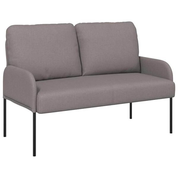 vidaXL Sofas with Cushion Taupe 115 x 56 x 80 cm Plywood
