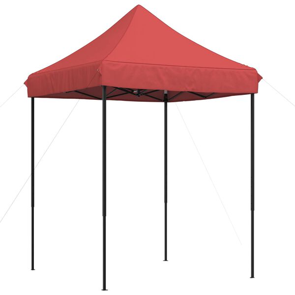 vidaXL Party Tent Folding Burgundy 200 x 200 x 306 cm Oxford Fabric