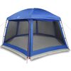 vidaXL Pool Tent with Removable Fly & Mesh Walls Azure Blue 512x458 cm
