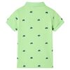 Kids' Polo Shirt  Neon Green 104