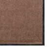 vidaXL Doormat Brown and Black 120 x 180 cm Polypropylene and vinyl
