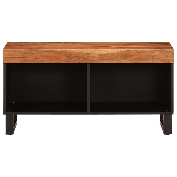 vidaXL TV Cabinet 85x33x43.5 cm Solid Wood Acacia