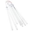 vidaXL Meteor Lights 8 pcs 30 cm Warm White 192 LEDs Indoor Outdoor