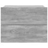vidaXL Bedside Cabinets 2 pcs Grey Sonoma 40x30x30 cm Engineered Wood