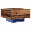 vidaXL Coffee Table Old Wood 55 x 55 x31 cm Engineered Wood