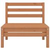 vidaXL Garden Middle Sofas 4 pcs Honey Brown Solid Pinewood