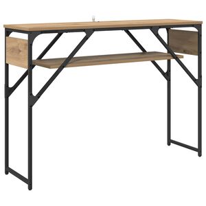 vidaXL ConsoleTable Artisan Oak Engineered Wood 105x30x75cm