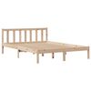 vidaXL Bed Frame without Mattress 140x200 cm Solid Wood Pine