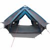 vidaXL Teepee Tent with Roof Blue and Grey 490 x 410 x 210 cm