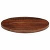 vidaXL Table Top &Oslash; 90x2.5 cm Round Solid Wood Reclaimed