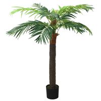 vidaXL Artificial Phoenix Palm with Pot 190 cm Green