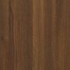 vidaXL Sideboards 3 pcs Brown Oak Engineered Wood