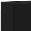 vidaXL TV Wall Cabinets 2 pcs Black 40.5x30x40 cm Engineered Wood