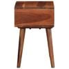vidaXL Side Table 45x30x45 cm Solid Wood Acacia