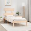 vidaXL Bed Frame without Mattres 90x200 cms Solid Wood