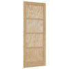 vidaXL Interior Door Natural 83 x 211 cm Plywood