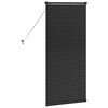 vidaXL Venetian Blinds Height Adjustable Black 130 x 65 cm Aluminium