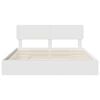 vidaXL Storage Bed with Headboard White 180 x 200 cm Engineered Wood