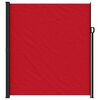 vidaXL Retractable Side Awning Red 220x500 cm