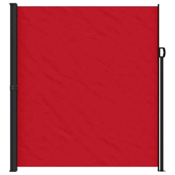 vidaXL Retractable Side Awning Red 220x500 cm