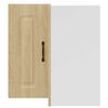 vidaXL Kitchen Wall Corner Cabinet Kalmar Sonoma Oak Engineered Wood