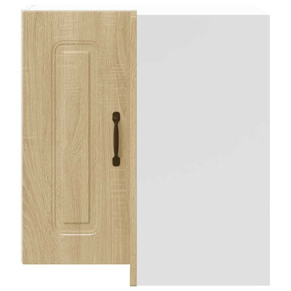 vidaXL Kitchen Wall Corner Cabinet Kalmar Sonoma Oak Engineered Wood