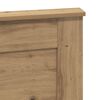 vidaXL Headboard with Headboard Artisan Oak 120 cm Engineered Wood