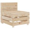 vidaXL Garden Pallet Sofa Wood