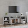 vidaXL TV Cabinet Grey Sonoma 160x35x55 cm Engineered Wood
