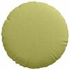 vidaXL Seat Cushions 2 pcs Light Green &Oslash;30 x 13 cm Fabric