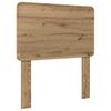 vidaXL Bed Frame Artisian Oak 90 x 190 cm Solid Pine Wood