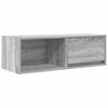 vidaXL TV Cabinets 2 pcs Grey Sonoma 80x31x25.5 cm Engineered Wood
